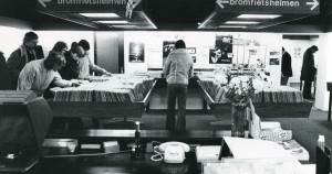 Centrale discotheek in de Doelen 1966 (foto: doelengeheugen.nl)